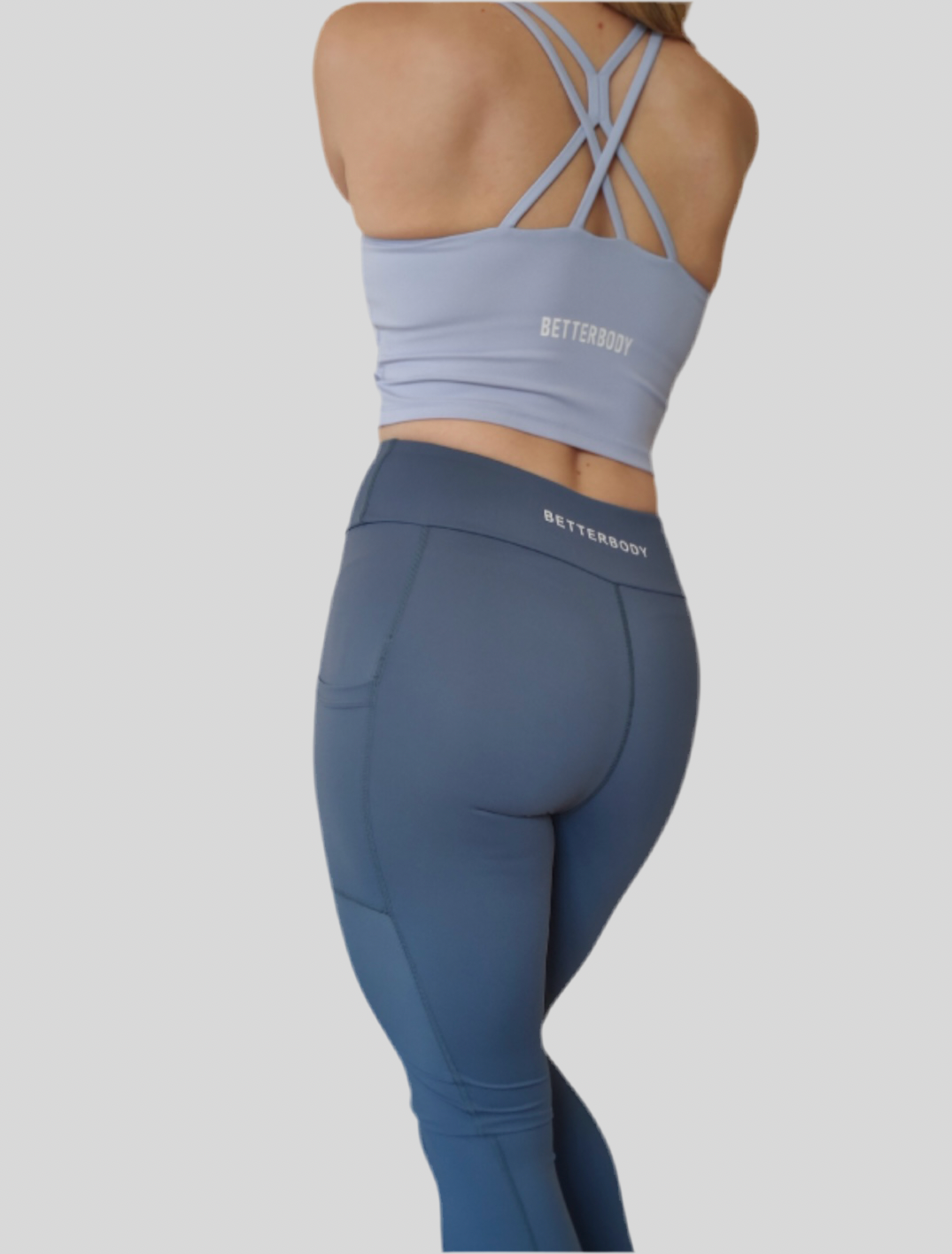 Lifestyle Leggings - Teal Blue 27” Inside Leg